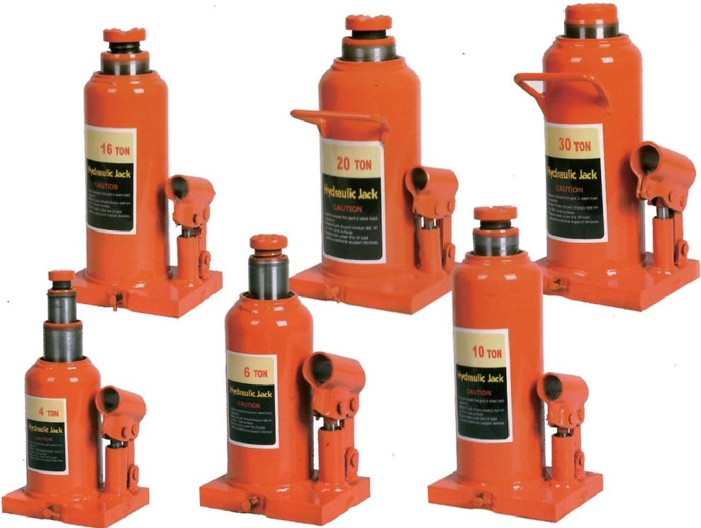 Single-section welding jack